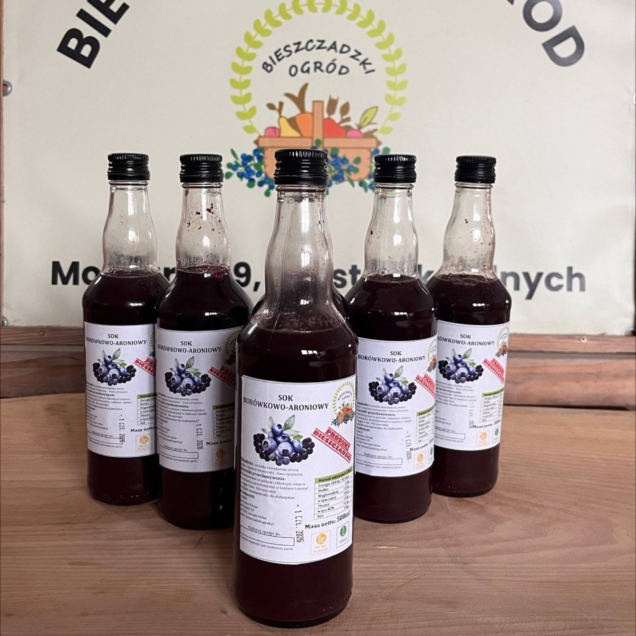 Sok Borówkowo-Aroniowy