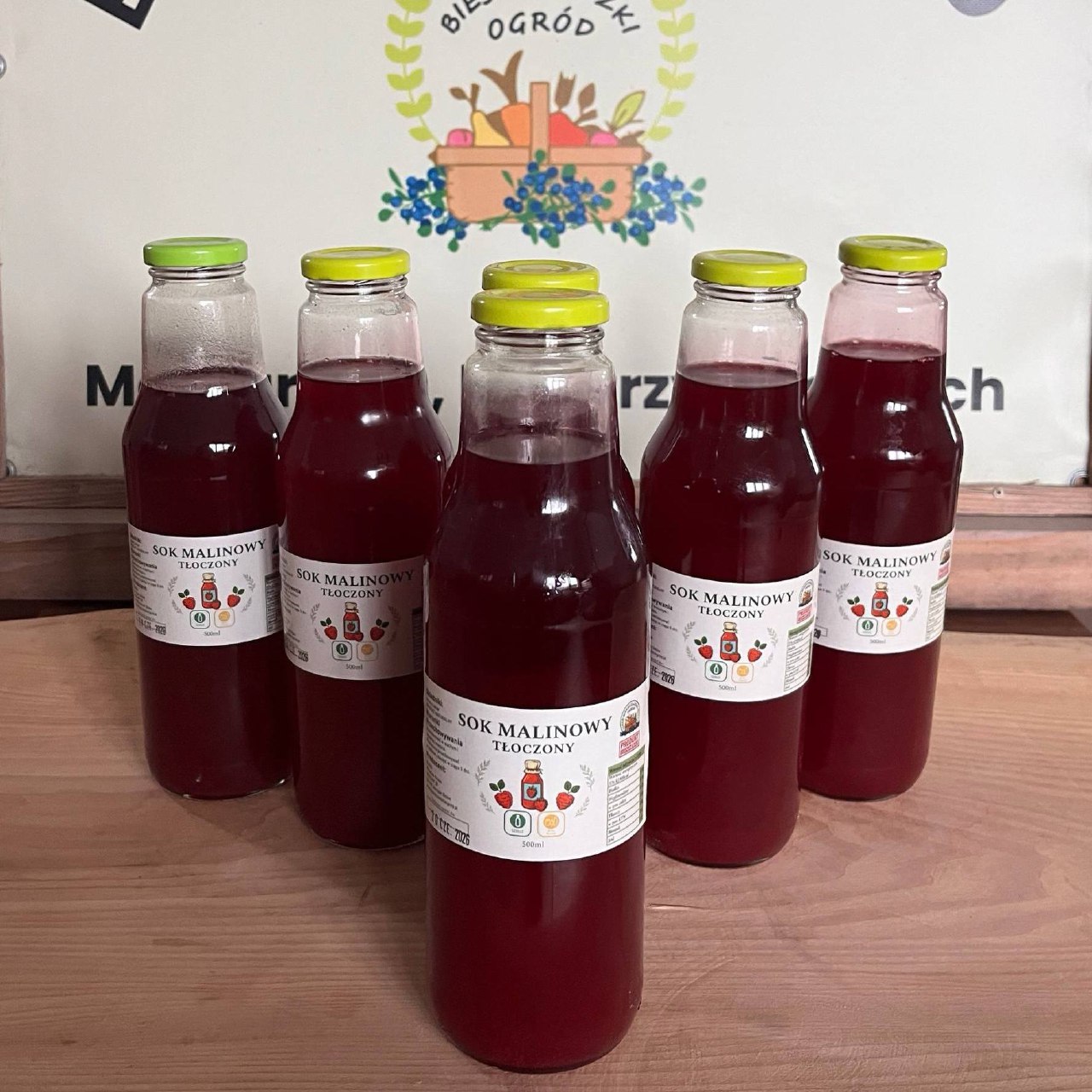 Sok Malinowy Tłoczony